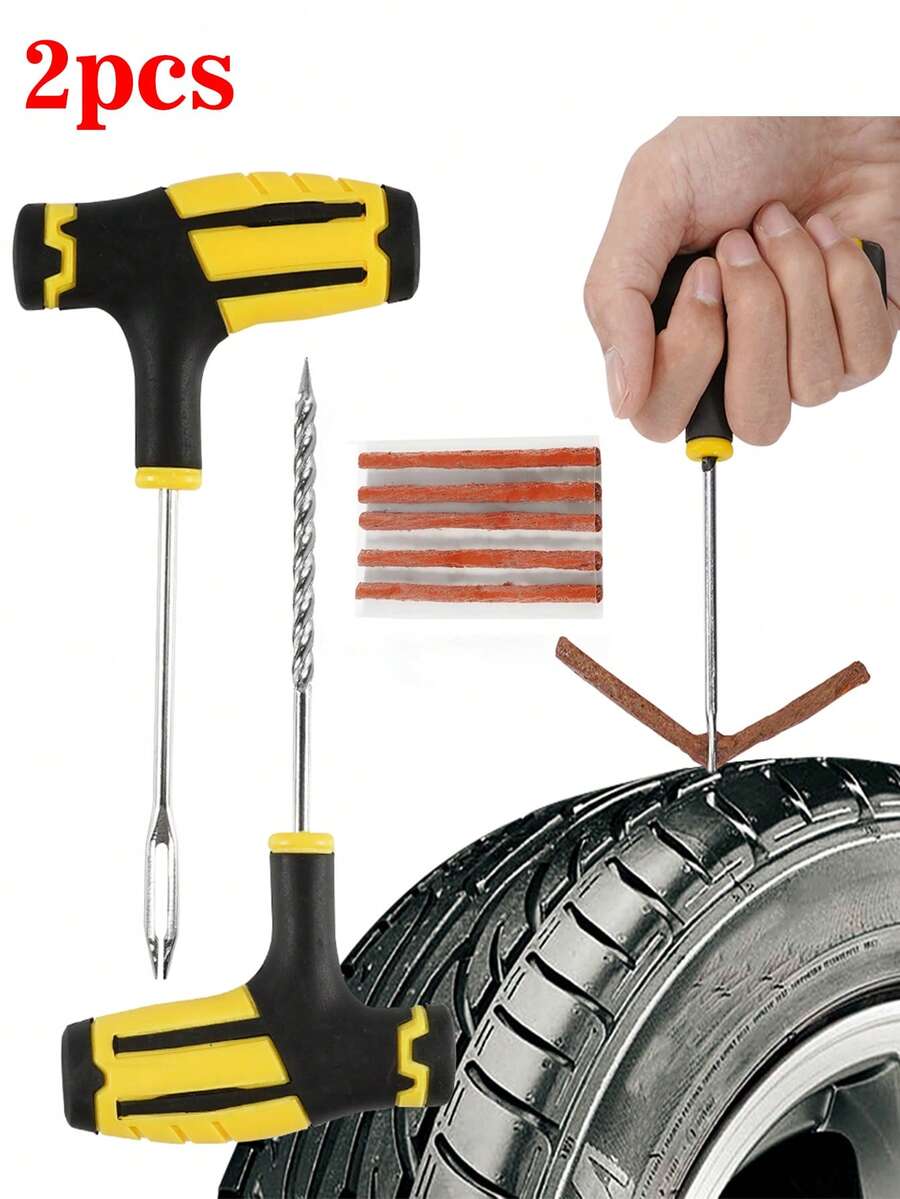 2入組汽車輪胎維修工具 - 彩色 - 查看 1