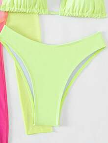 Bộ Bikini Nữ Nhẫn Ombre - Nhiều màu - Xem 7