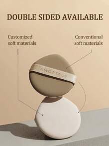 Amortals Makeup Puff,2pcs Powder Puff Makeup Remover Pad Loose Powder Makeup Applicator - Multicolor - View 7