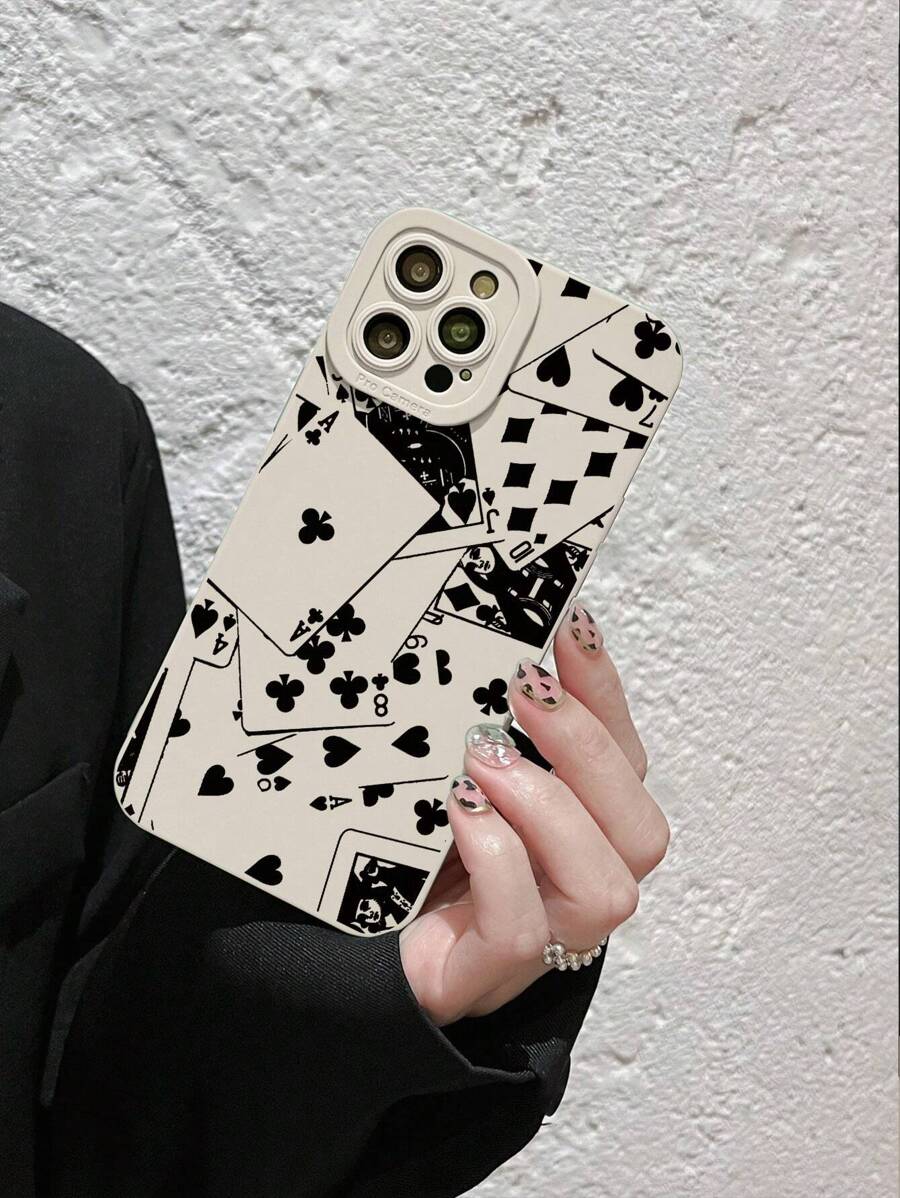 1 chiếc ốp lưng điện thoại TPU chống sốc, nhiều màu sắc, đơn giản, tương thích với iPhone, , phiên bản quốc tế, không phải phiên bản nội địa. - Nhiều màu - Xem 1