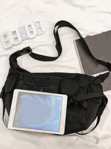 Túi đeo chéo vai phong cách Nhật Bản dành cho nam, thời trang, đa năng và tiện dụng, hoàn hảo cho học sinh, túi công sở phong cách tối màu túi đeo hông túi đeo vai túi đeo hông túi vuông túi màu đen đồ dùng du lịch thiết yếu cho kỳ nghỉ mùa hè thể thao túi đi học đại học bố sinh viên năm nhất đựng sách túi đeo chéo đa chức năng cho ký túc xá đại học để đựng túi túi đeo chéo túi đeo hông túi đeo chéo mùa thu cho nam túi hình trụ tiền cũ quà tặng giáng sinh lễ tạ ơn túi đeo hông túi tote quà tặng đồ dùng thiết yếu cho kỳ nghỉ túi đeo chéo cắm trại túi trở lại trường đồ dùng học tập - màu đen - Xem 4