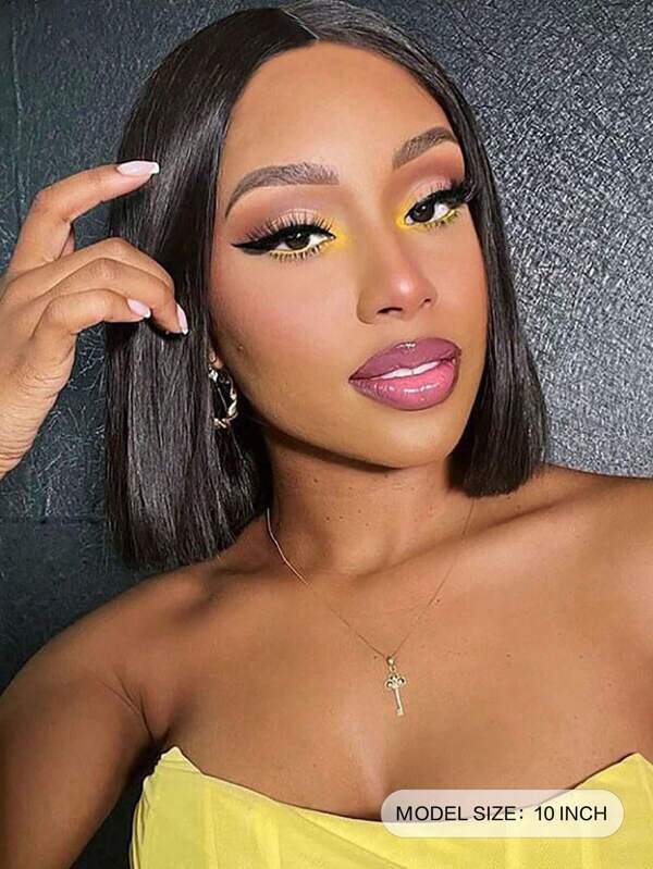 Short Straight Synthetic Wig SHEIN USA