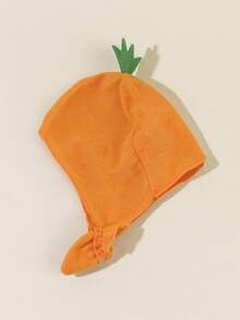 1pc Carrot Design Pet Headwear - Orange - View 2