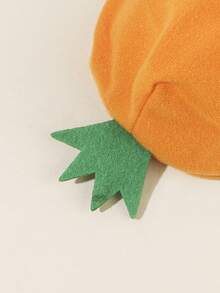 1pc Carrot Design Pet Headwear - Orange - View 3
