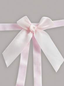 ROMWE Kawaii 花卉蕾丝开裆内裤内衣 - 淺粉色 - 查看 3