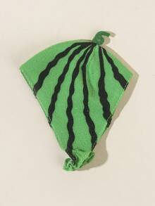 1pc Watermelon Design Pet Headwear - Green - View 5