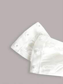 ROMWE 素色荷葉邊吊帶性感緊身連體衣