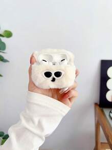 Fluffy Rabbit Design Case Compatible With Airpods For AirPods1/2 AirPods Pro - Multicolor - View 3