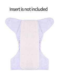 Bebé 1 pieza Pañal de tela con dibujos animados con estampado de león - Multicolor - Ver 6