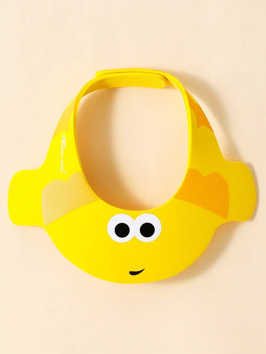 momscare Bebé Gorro de ducha con estampado de figura de dibujos animados para uso diario - Amarillo - Ver 1