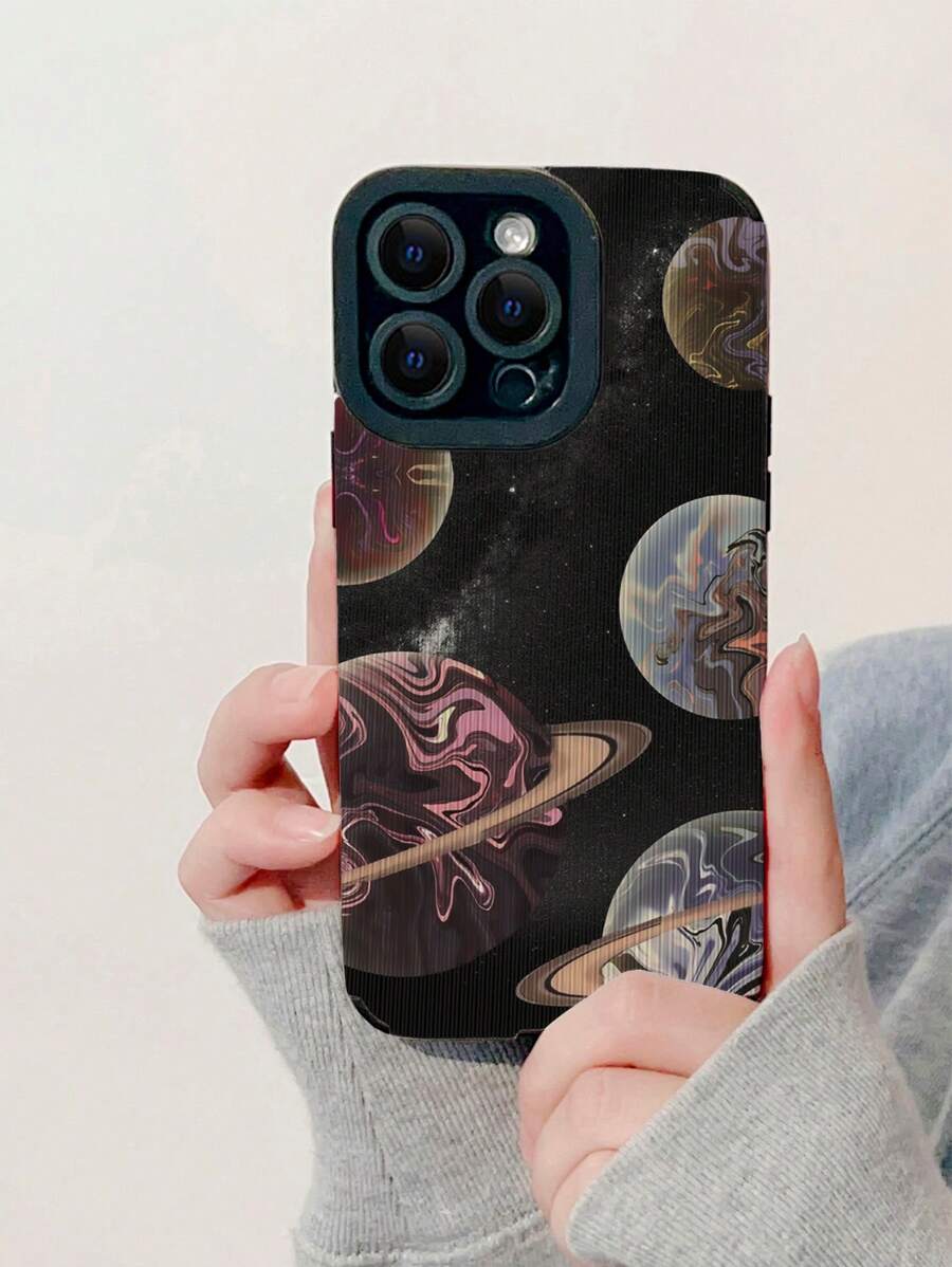 Galaxy Print Phone Case - Multicolor - View 1