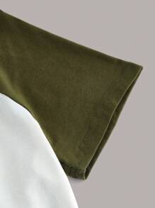 ROMWE Fairycore Áo thun nữ Khối Màu Lễ Các Thánh Giải trí - Nhiều màu - Xem 3