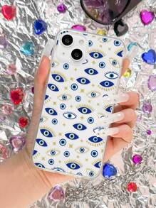 Ốp điện thoại họa tiết mắt ác - Nhiều màu - Xem 1