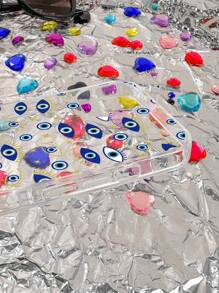 Ốp điện thoại họa tiết mắt ác - Nhiều màu - Xem 3