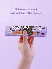 骷髅圖案殼套適用於OLED - 彩色 - 查看 6