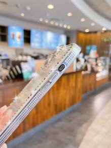 1 Ốp lưng điện thoại TPU đính đá kim cương tương thích với - Nhiều màu - Xem 4