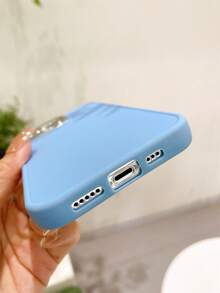 Vỏ điện thoại trơn - Màu xanh nhạt - Xem 7