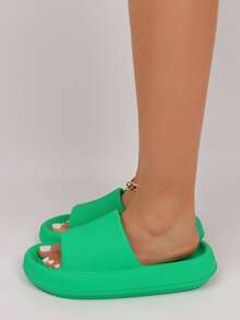 pueenb Trang trình bày một ban nhạc tối giản dành cho nữ, Trang trình bày thời trang EVA - màu xanh lá - Xem 3