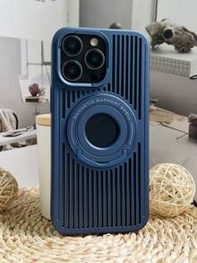 Vỏ điện thoại từ tính có giá đỡ kính thiên văn - Màu xanh lam - Xem 2