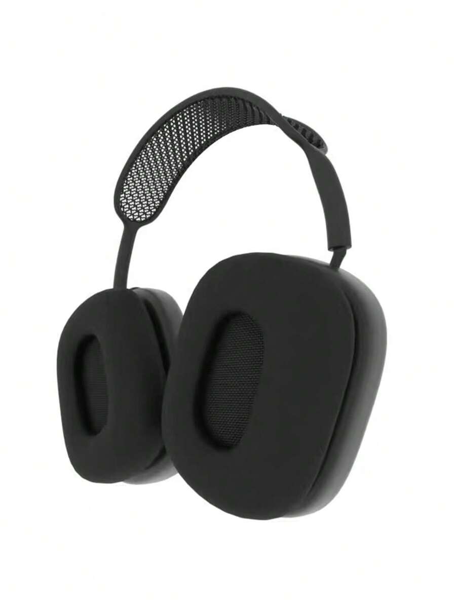 2 chiếc Vỏ tai nghe bằng silicon Tương thích với AirPods Max - màu đen - Xem 1