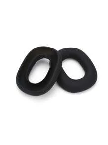 2 chiếc Vỏ tai nghe bằng silicon Tương thích với AirPods Max - màu đen - Xem 2