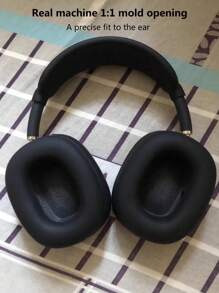 2 chiếc Vỏ tai nghe bằng silicon Tương thích với AirPods Max - màu đen - Xem 6