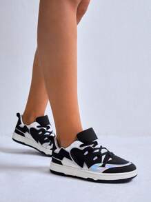 SheIn SXY Giày Giản dị Nữ - màu đen - Xem 1