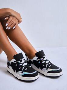 SheIn SXY Giày Giản dị Nữ - màu đen - Xem 3