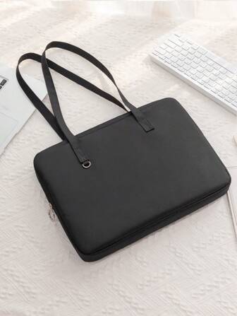 素色滌綸電腦包