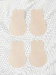 2 pares Cubierta de pezón unicolor - Albaricoque - Ver 2