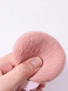 1支多功能蘑菇頭粉底掃,化妝工具適用於定妝和修容