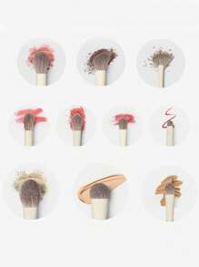 10 Pcs Makeup Brush Set Eyeshadow Brush Powder Brush Concealer Brush Complete Brush Makeup Tools,Brush Set,Makeup Brush Kit,Make Up Brush Set,Make Up Set Complete,Makeup Brush Set,Complete Makeup Kit,Brush Kit,Brushes Makeup Set,Makeup Gift Set - Beige - View 4