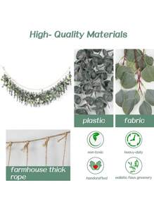 1入組人造葉藤 - 綠色 - 查看 11