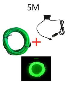 Car Decorative Lamp - Green - View 3