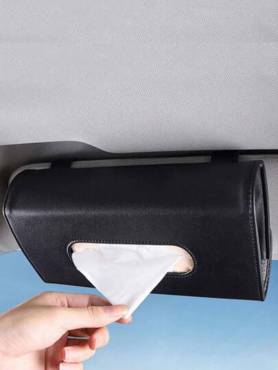 PU Car Tissue Box