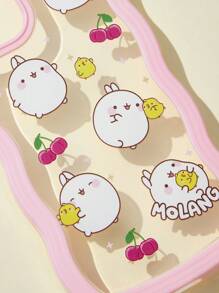 SHEIN X MOLANG Wave Edge Tpu Material Mobile Phone Case - Multicolor - View 5