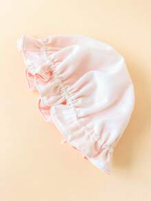 Bebé niñas 1 pieza Sombrero cubo con dibujos animados conejo & con diseño de lazo transpirable dulce para primavera con