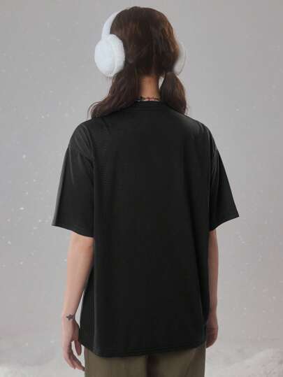 Fairycore T-shirt à lettres