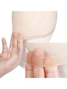 2pcs HD Wig Mesh Cap - Khaki - View 4