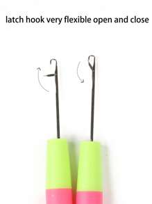 2pcs Hair Extension Crochet - Multicolor - View 4