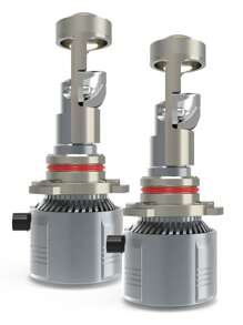 2 piezas Luces para coches aluminio - Negro - Ver 7