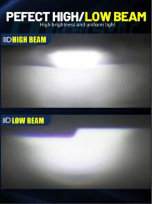 2 piezas Luces para coches aluminio - Negro - Ver 5