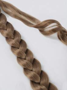 Phần mở rộng tóc tổng hợp đuôi ngựa dài thẳng tự làm - Lạc đà - Xem 6