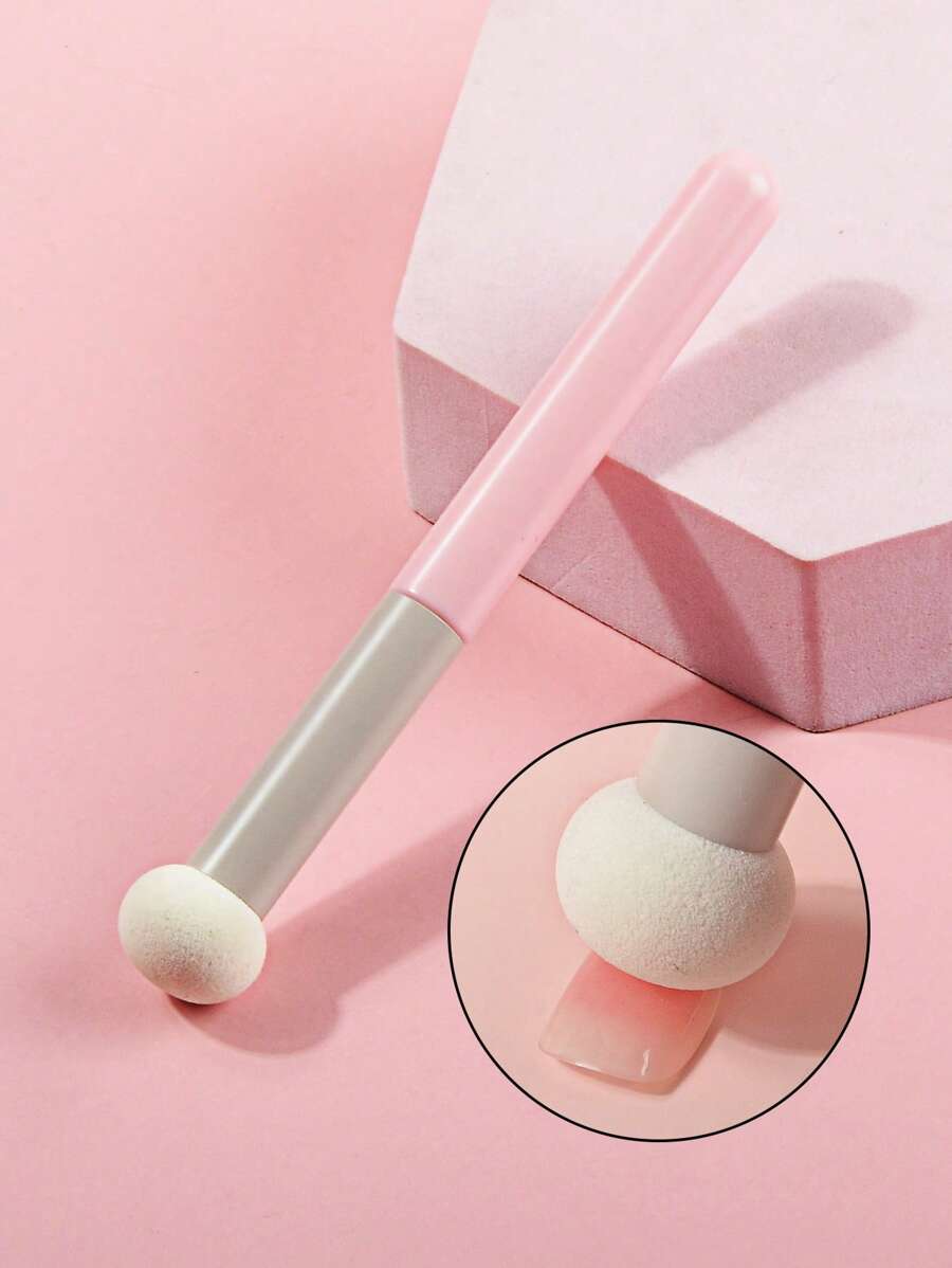 klimonla 1pc Nail Art Sponge Pen - Pink - View 1