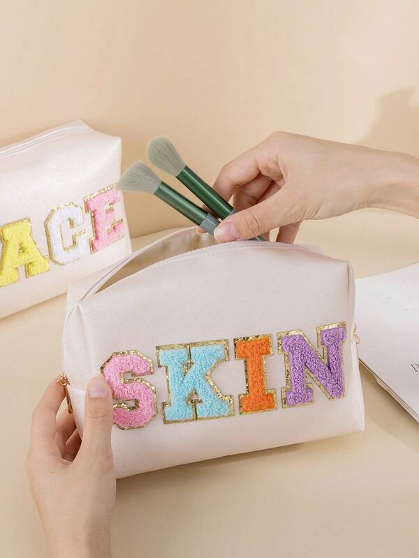 Cosmetic Bag,1Pc Waterproof Cosmetic Bag Clear Makeup Bag Makeup