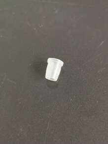 5 Peças Mini 1.2Ml Plástico Preto Brilho Labial Tubo Garrafas , Fofo Esmalte Labial Frascos Cosmético Embalagem Recipiente Para Viajando