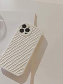 Funda para móvil onda de agua en relieve - transparente - Ver 3