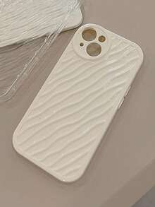 Funda para móvil onda de agua en relieve - transparente - Ver 6