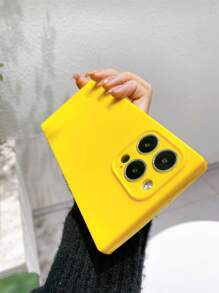柔软 TPU 保护手机壳，防摔、防汗、耐磨、不褪色，适用于 17 Pro Max/17 Pro/17 Air/17/16 Pro Max/16 Plus/16/15 Pro Max/15 Pro/15/14 Pro Max/14 Pro/14/13/12/11 - 黃色 - 查看 2