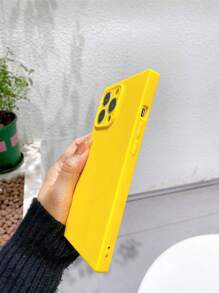 柔软 TPU 保护手机壳，防摔、防汗、耐磨、不褪色，适用于 17 Pro Max/17 Pro/17 Air/17/16 Pro Max/16 Plus/16/15 Pro Max/15 Pro/15/14 Pro Max/14 Pro/14/13/12/11 - 黃色 - 查看 3